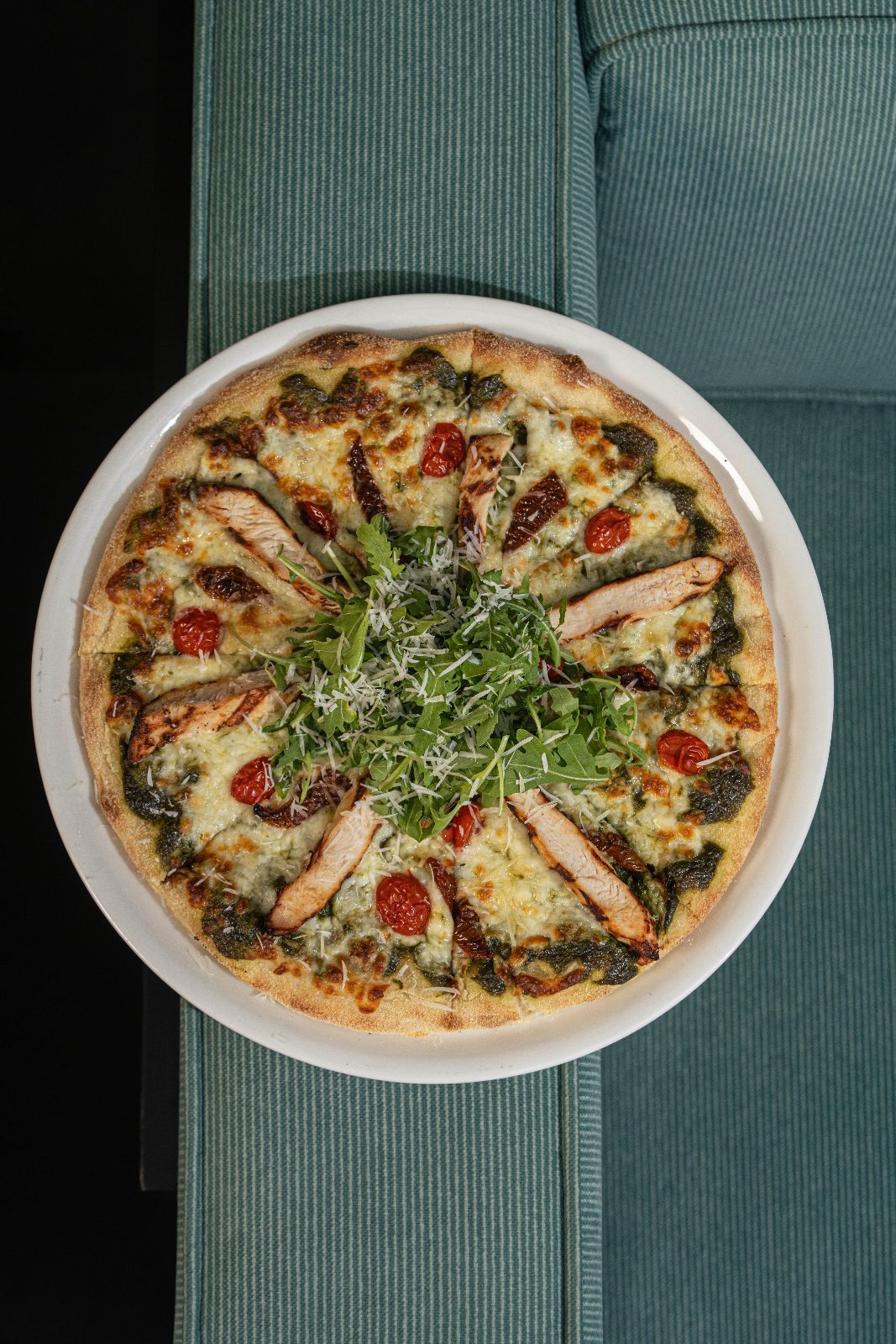 Chicken Pesto Pizza