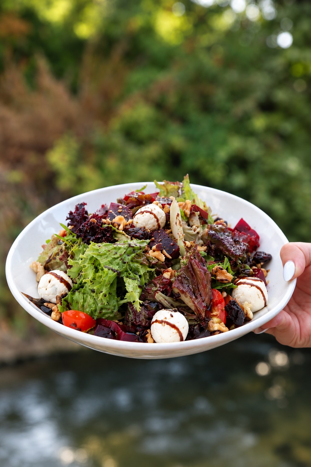 Creamy Goat Cheese Salad
