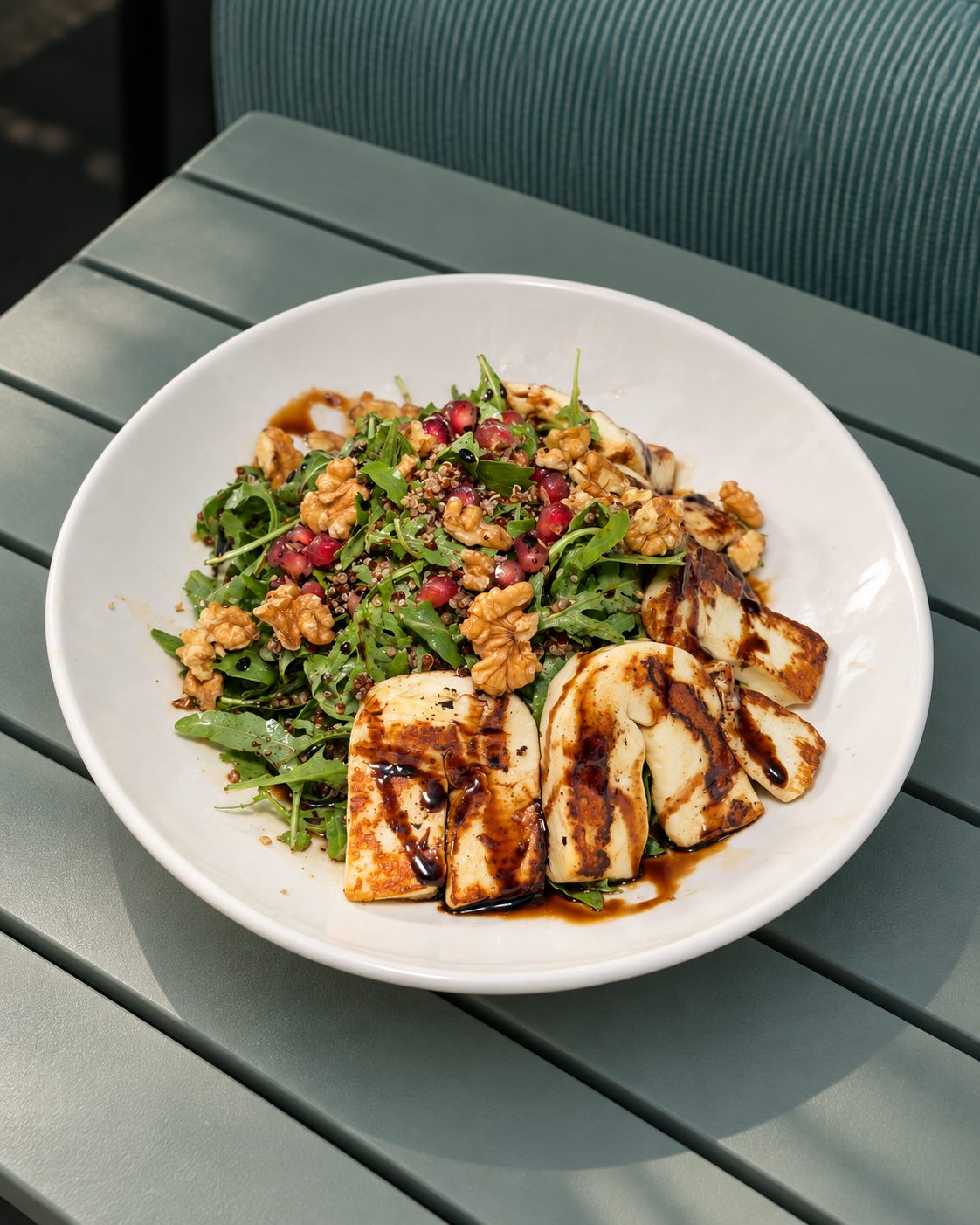 Quinoa Halloumi Salad
